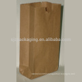 Hot Sale Brown Kraft Paper Food Packaging Bag